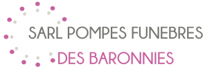 logo pompes funebres baronnies
