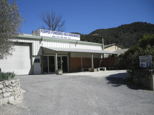 facade pompes funebres des baronnies